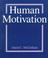 Cover of: Human motivation