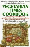 Cover of: The Vegetarian times cookbook