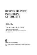 Cover of: Herpes simplex infections ofthe eye