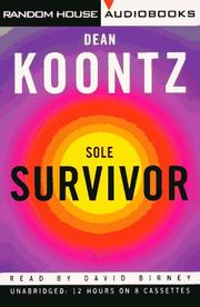Cover of: Sole Survivor by Edward Gorman