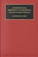 Cover of: Comprehensive emergency management by Ronald W. Perry