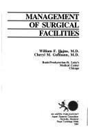 Cover of: Management of surgical facilities