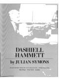 Cover of: Dashiell Hammett | Julian Symons