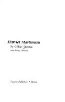 Cover of: Harriet Martineau by Gillian Thomas