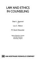 Law and ethics in counseling by Dean L. Hummel