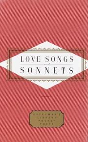 Cover of: Love songs and sonnets