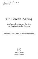 On screen acting by Edward Dmytryk