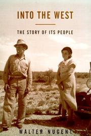 Cover of: Into the West: the story of its people