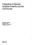 Cover of: Integration of special hospital patients into the community