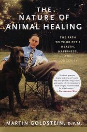 The nature of animal healing by Goldstein, Martin