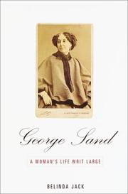 Cover of: George Sand by Belinda Jack, Belinda Jack