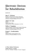 Cover of: Electronic Devices for Rehabilitation (Medical Instrumentation and Clinical Engineering Series)
