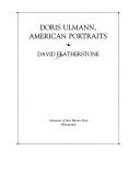 Cover of: Doris Ulmann: American portraits