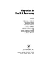 Hispanics in the U.S. Economy (Institute for Research on Poverty Monograph Series) by George J. Borjas