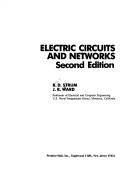 Cover of: Electric circuits and networks by Robert D. Strum