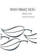 Cover of: Finite perfection by Michael A. Weinstein, Michael A. Weinstein