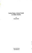 Cover of: Letter from a great-uncle & other stories