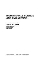 Cover of: Biomaterials science and engineering
