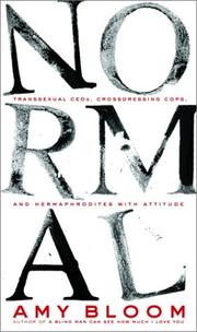 Cover of: Normal by Amy Bloom