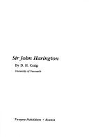 Cover of: Sir John Harington