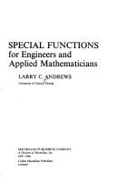 Special functionsfor engineers and applied mathematicians by Larry C. Andrews