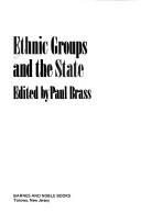 Cover of: Ethnic groups and the state