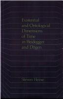 Cover of: Existential and ontological dimensions of time in Heidegger and Dōgen