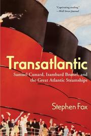 Cover of: Transatlantic by Stephen Fox