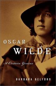 Cover of: Oscar Wilde: a certain genius