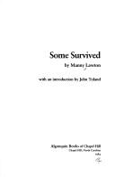 Some survived by Manny Lawton