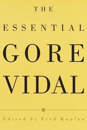 Cover of: The essential Gore Vidal