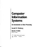 Cover of: Computer information systems by Gerald M. Weinberg