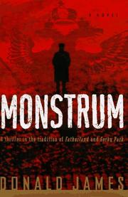 Cover of: Monstrum: a novel