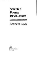 Cover of: Selected poems, 1950-1982