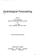 Hydrological forecasting by T. P. Burt