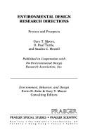 Environmental design research directions by Gary T. Moore