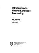 Introduction to natural language processing by Mary Dee Harris