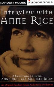 Cover of: Interview with Anne Rice by 