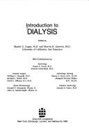 Cover of: Introduction to dialysis