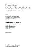 Cover of: Essentials of medical-surgical nursing: a nursing process approach