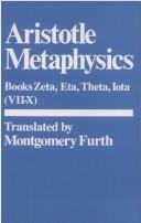 Cover of: Metaphysics. by Aristotle