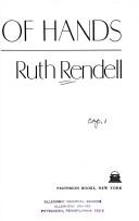 Cover of: The tree of hands by Ruth Rendell