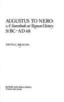 Cover of: Augustus to Nero by David Braund
