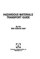 Cover of: Hazardous materials transport guide