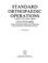 Cover of: Standard orthopaedic operations
