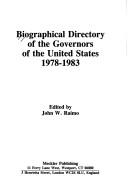 Cover of: Biographical directory of the governors of the United States, 1978-1983