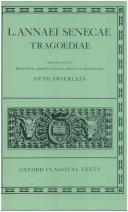 Cover of: L. Annaei Senecae Tragoediae by Seneca the Younger