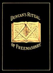Cover of: Duncan's Ritual of Freemasonry