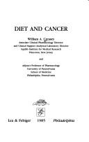Cover of: Diet and cancer