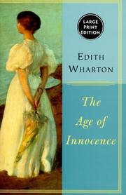 Cover of: The Age Of Innocence LP by Edith Wharton